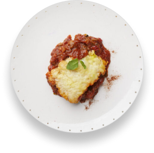 Bacalao Con Pisto De Verduras
