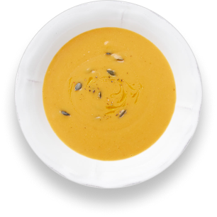 Crema De Calabaza Asada Y Queso De Cabrajpg