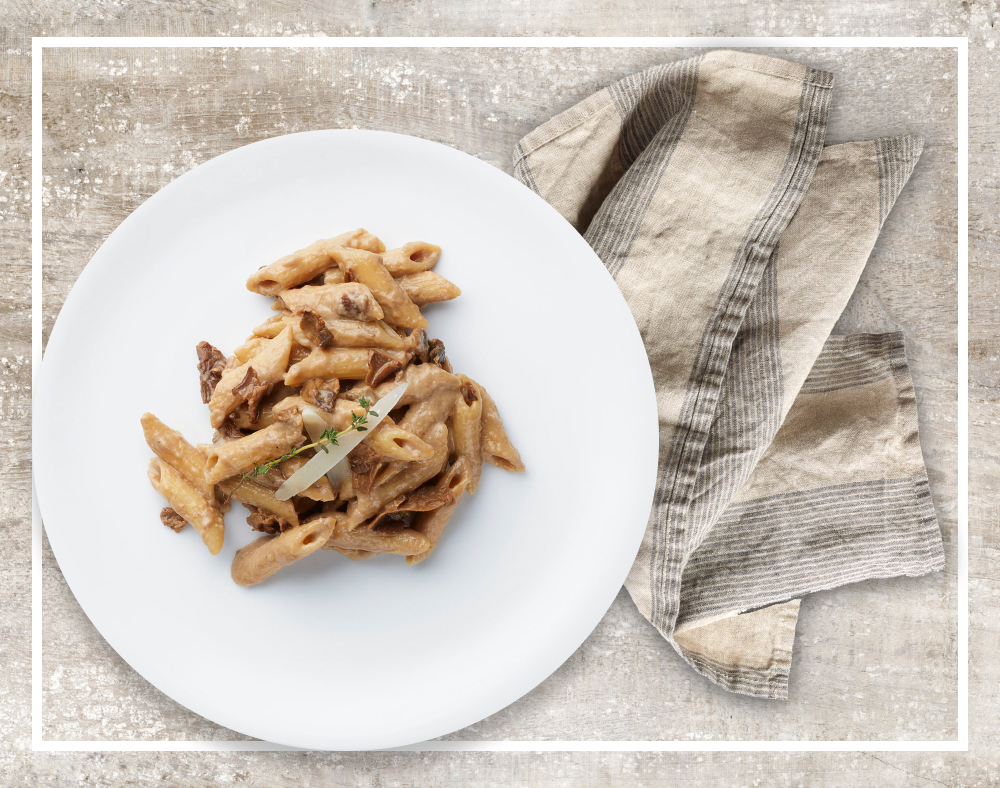 Penne Rigate Con Salsa Boletus Penne Rigate Con Salsa Boletus
