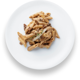 Penne Rigate Con Salsa Boletus