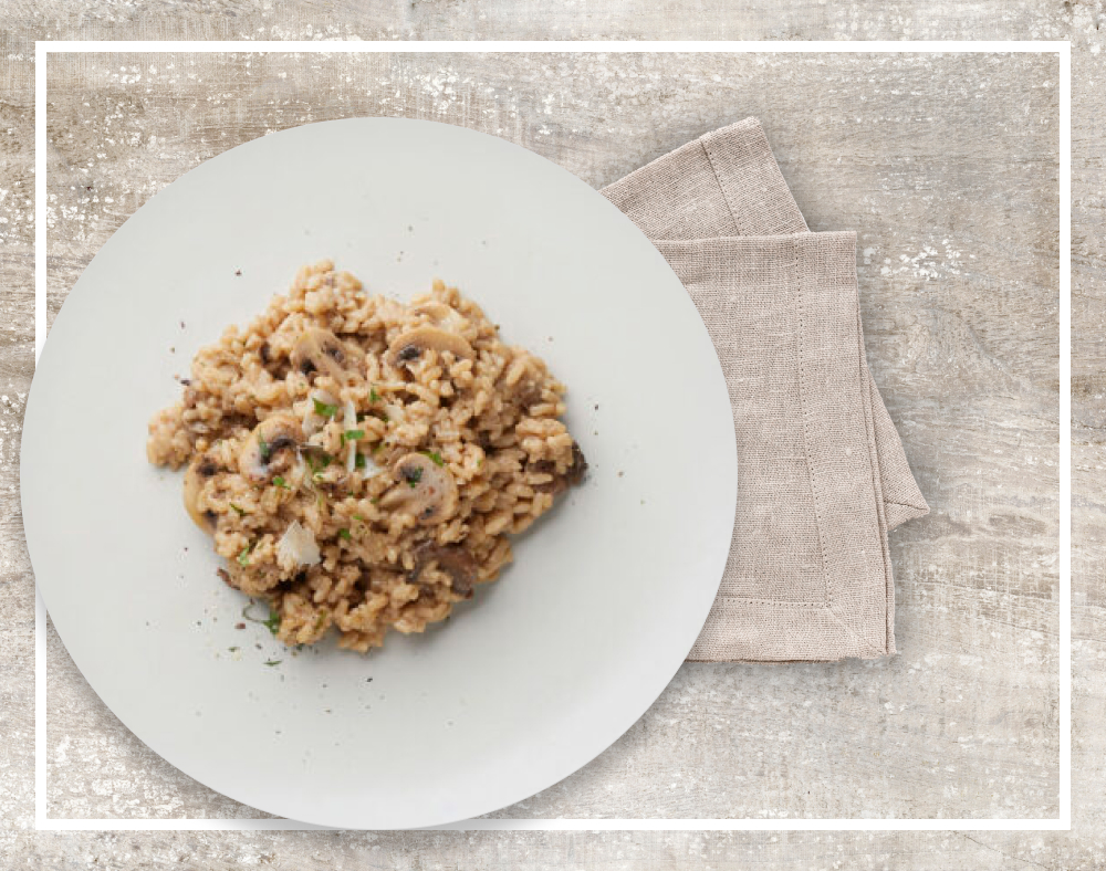 Risotto De Champiñones Risotto De Champiñones